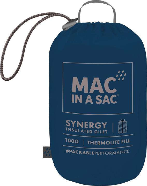 Actual product image Mac in a Sac SYNERGY Thermolite GILET (L)