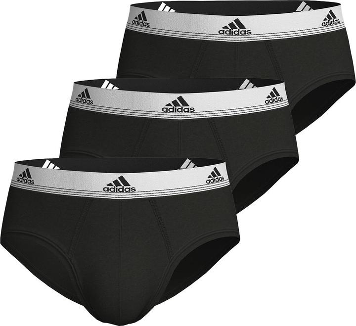 Produktbild Adidas 3er Pack Active Flex Cotton Slip / Unterhose (S, 3er Pack)
