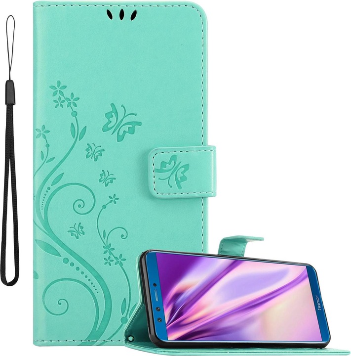 Floral turquoise