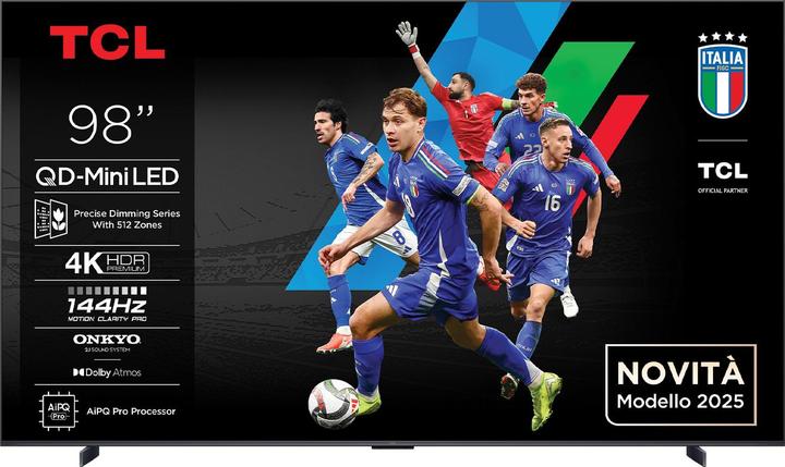 Actual product image TCL 98C6K (98", Mini-LED, 4K, 2025)