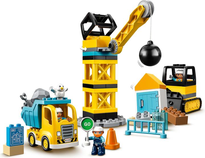 Produktbild LEGO DUPLO Baustelle mit Abrissbirne (10932)