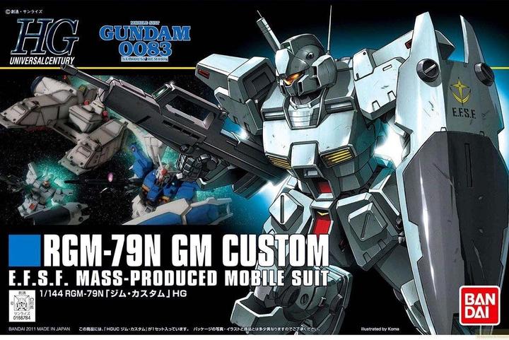 Produktbild Bandai HGUC 1/144 RGM-79N GM CUSTOM