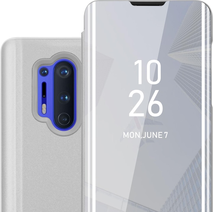 Image du produit Cadorabo Book Smart View Couverture miroir (OnePlus 8 Pro)