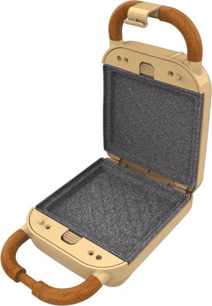 Productafbeelding Cecotec Opiekacz Opiekacz Rock'nToast Retro One Yellow