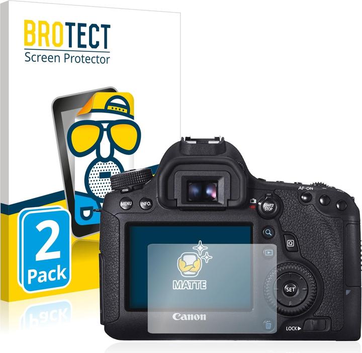 Produktbild BROTECT Entspiegelungs-Schutzfolie Displayschutz Matt (Displayschutz, EOS 6D)