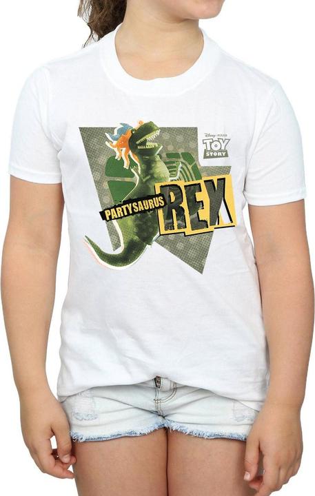 Actual product image Disney Girls Toy Story Partysaurus Rex Cotton T-Shirt (128)