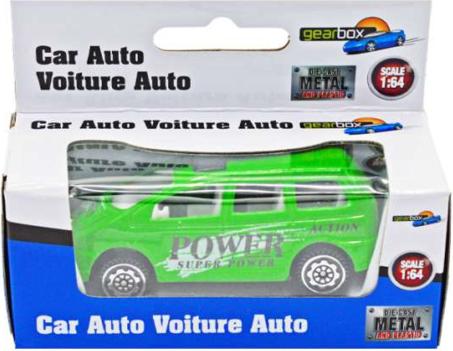 Produktbild Gearbox Car die-cast 12-fach assortiert