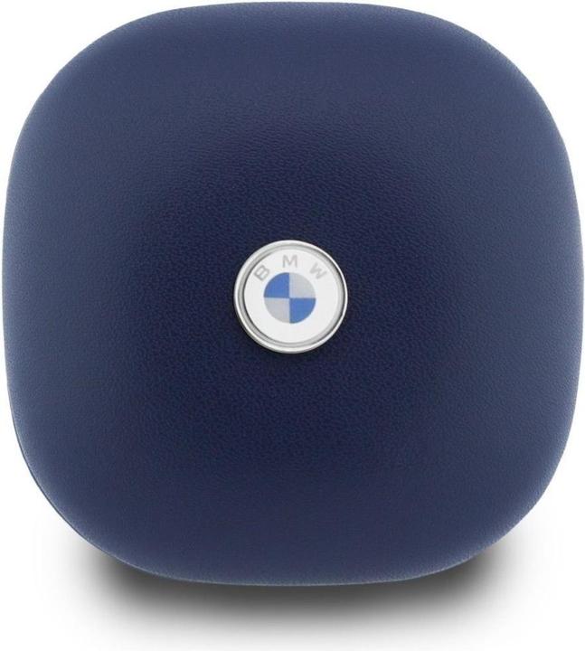 Actual product image BMW Headphones Bluetooth TWS Leather Metal Logo ENC blue (30 h, Docking, Wireless)