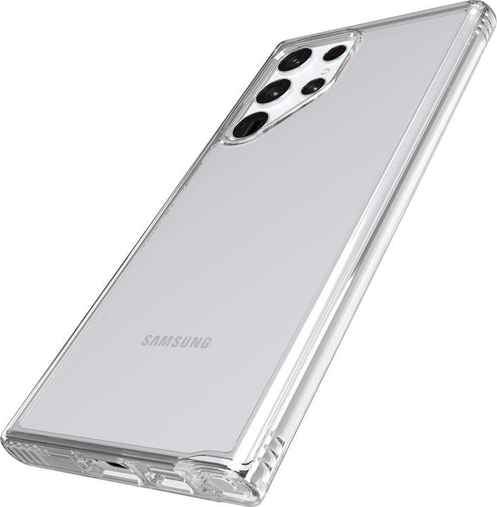 Actual product image tech21 Evo Clear mobile phone case (6.1") Cover Transparent (Samsung Galaxy S22 Ultra)