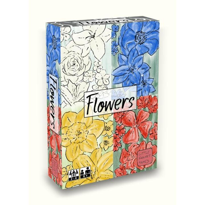 Actual product image Little Rocket Games Flowers Card Game (German)