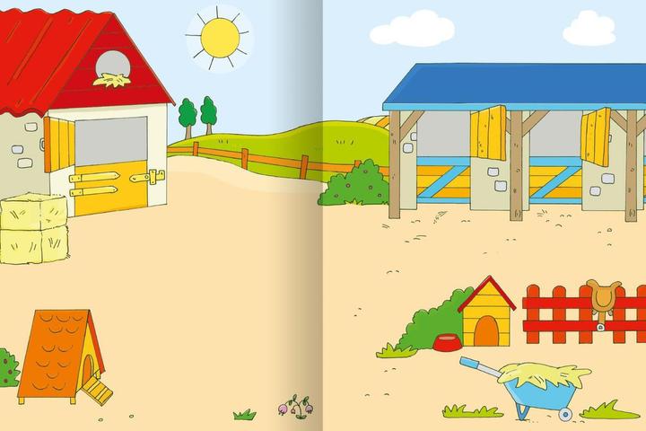 Produktbild Erstes Stickern Bauernhof (Deutsch, Sandra Schmidt, 2017)