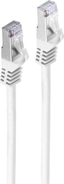 Actual product image Shiverpeaks RJ45 patch cable S/FTP PIMFCat.7 raw cable white 50.0m (S/FTP, CAT7, 50 m)