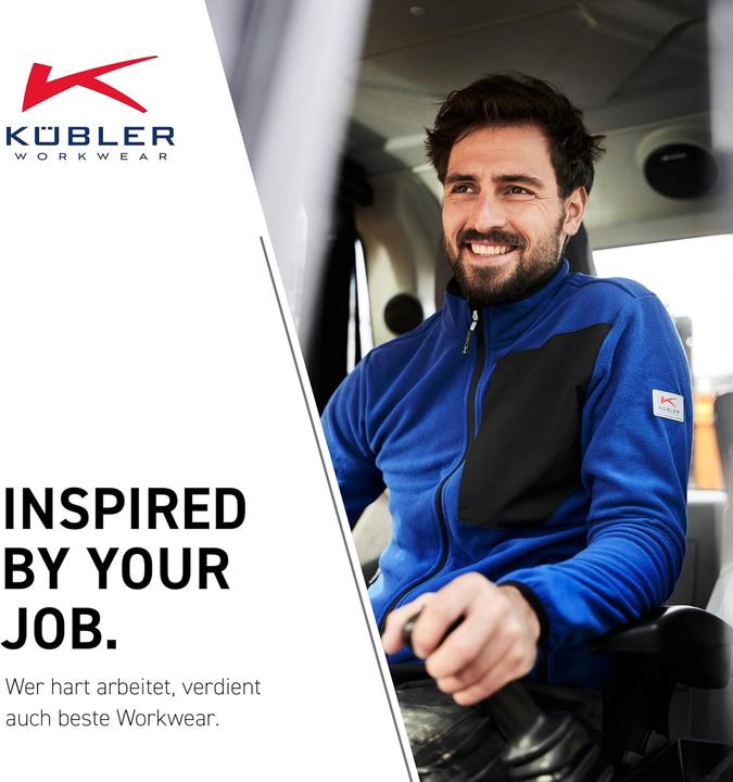 Produktbild Kübler Strickjacke anthrazit/schwarz Form 1443 Grösse 4XL (4XL)