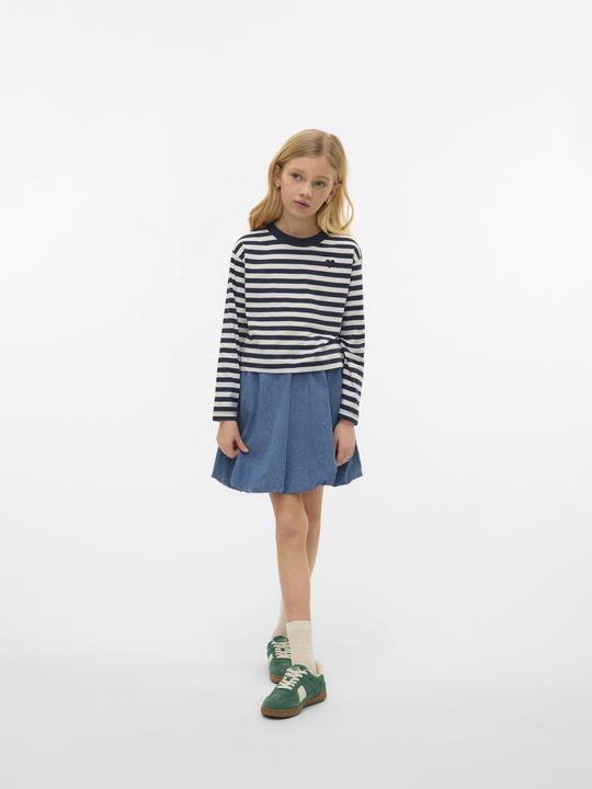 Produktbild Vero Moda Vmleila Stripe Ls Cropped Top Girl Noos (134)