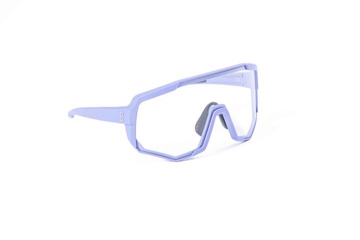 Coast Optics Nita XL Sportbrille Alpen mit klarem Glas (Lilac, Transparent)