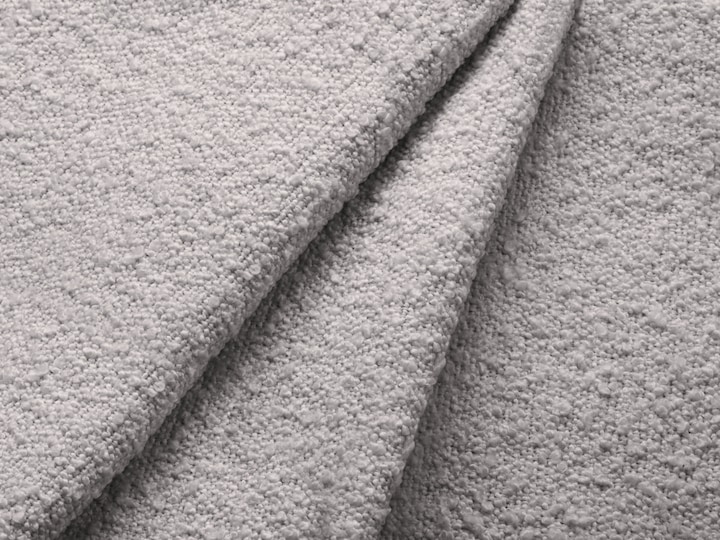 Actual product image Micadoni Bouclé Left Corner Sofa With Bed Function And Box, "Jodie", 3 Seats, 246x151x86 Made in Europe (Corner sofa)