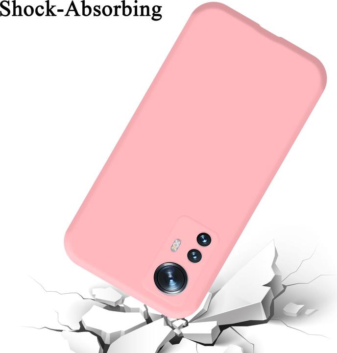 Actual product image Cadorabo TPU Liquid Silicone Case Cover for Xiaomi 12 / 12X (Xiaomi 12X)
