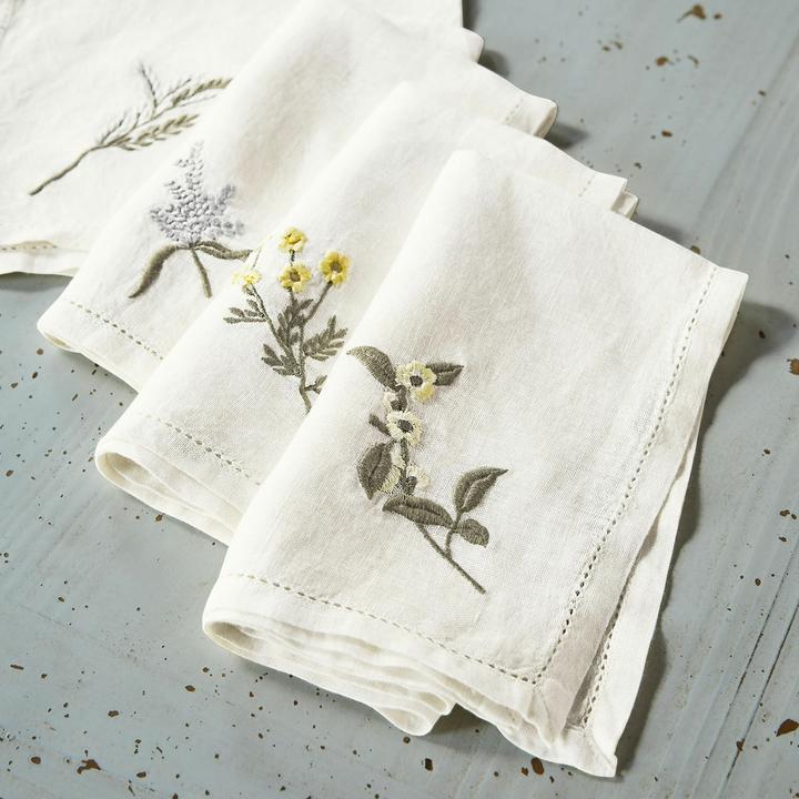 Actual product image Loberon Napkin (4 x, B 40, H, 40 cm)