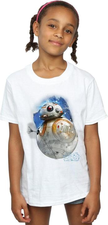 Actual product image Star Wars Girls BB-8 Brushed T-Shirt (152, 158)