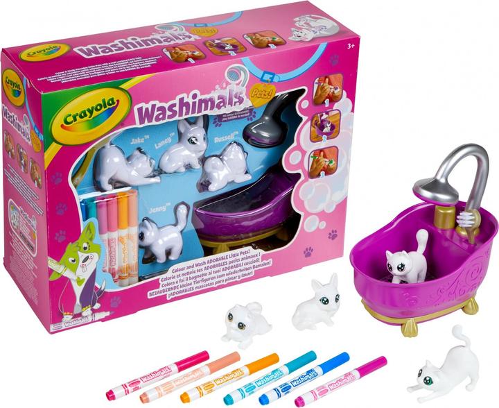 Image du produit Crayola Animaux de compagnie Washimals