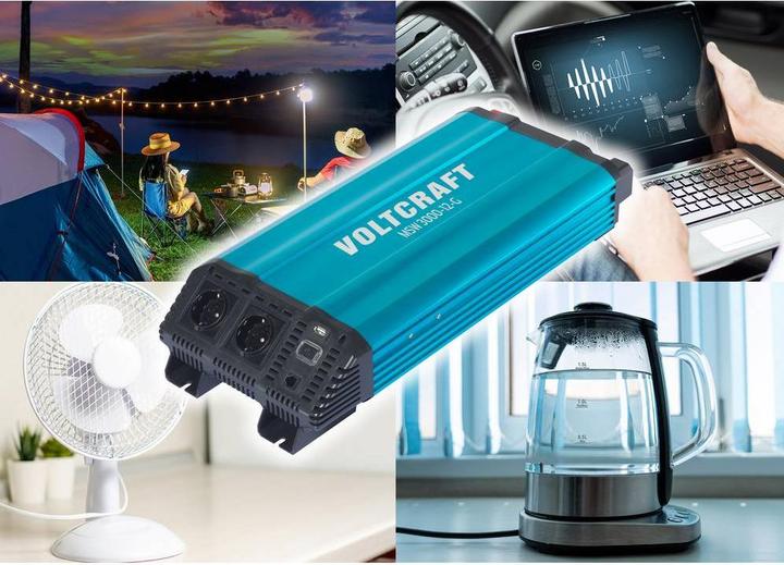 Immagine prodotto Voltcraft Wechselrichter MSW 3000-12-G 3000 W 12 V/DC - 230 V/AC modifizierte Si