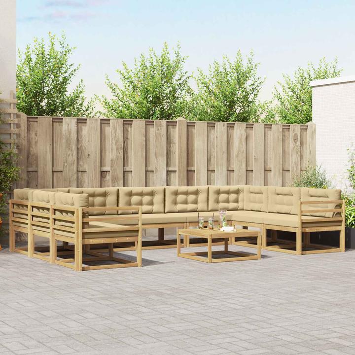 Produktbild vidaXL Outdoor-Sofagarnitur