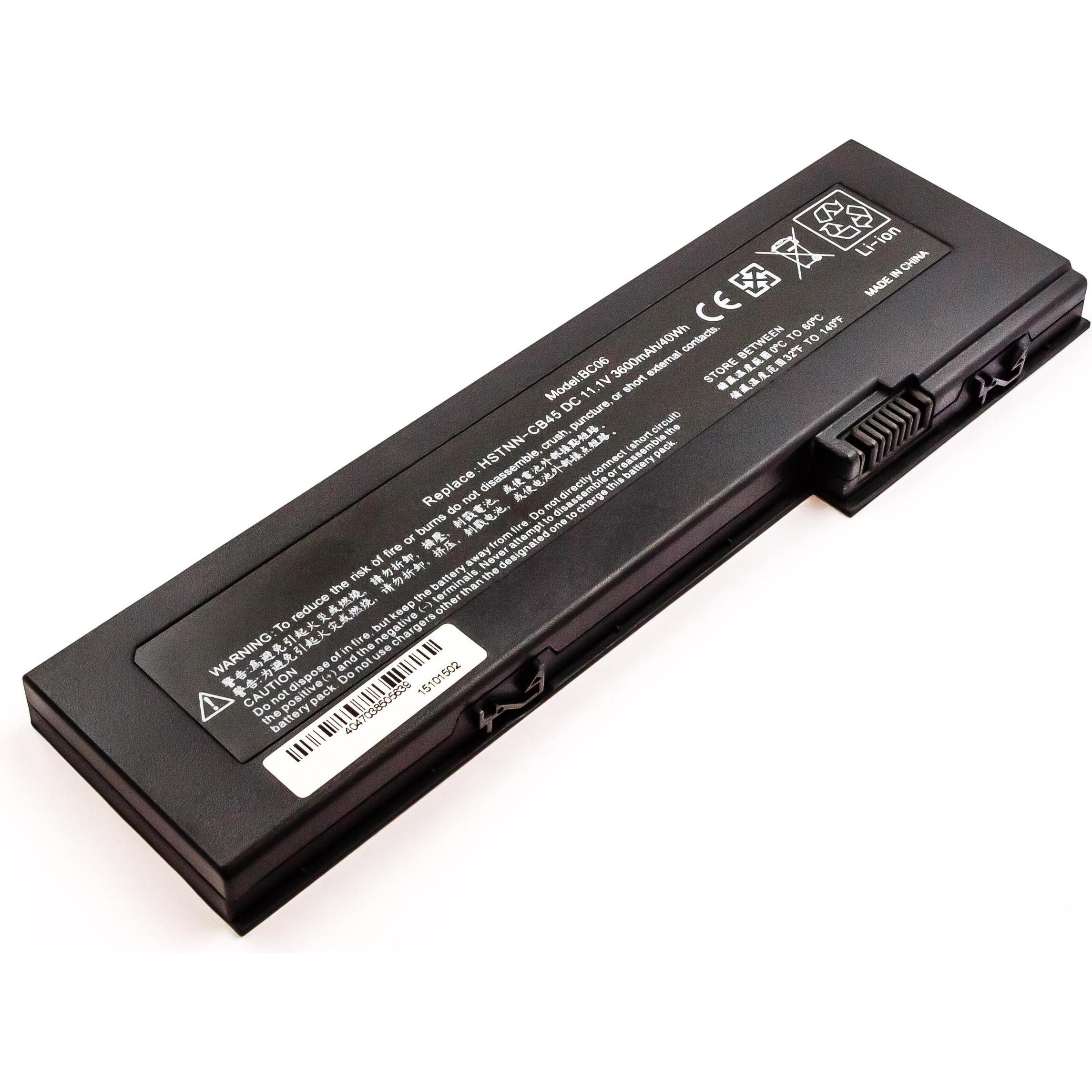 AGI Akku kompatibel mit HP 436426-311 - Akku - 3.600 mAh (3600 mAh), Notebook Akku, Schwarz