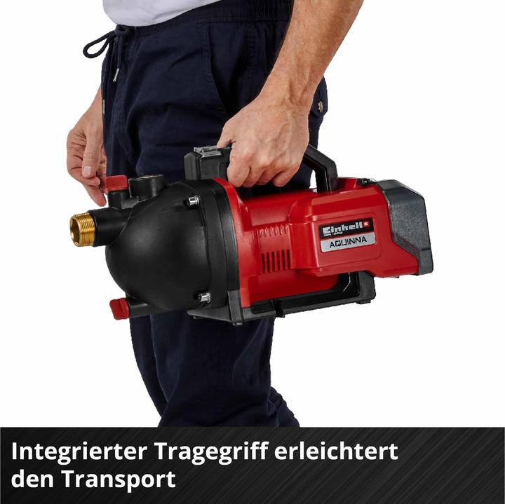 Produktbild Einhell AQUINNA 36/30 Set Akku-Gartenpumpe 3000 l/h 26 m (Gartenpumpe)