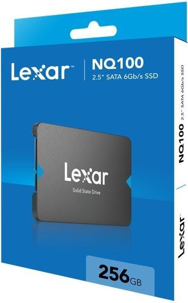 Productafbeelding Lexar Hard drive SSD NQ100 2.5" SATA III SSD 256GB | (256 GB, 2.5")