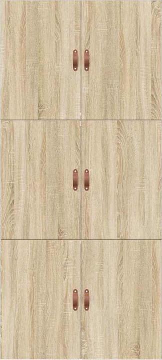 Produktbild vidaXL Bettgestell mit Stauraum Sonoma Eiche 120x200 cm (120 x 200 cm)