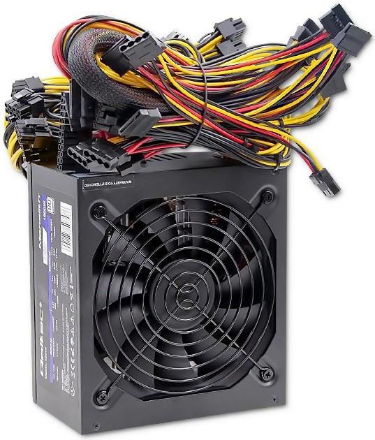 Image du produit Qoltec 50348 ATX 1800W alimentation électrique 80 Plus Platinum Gaming Miner (1800 W)