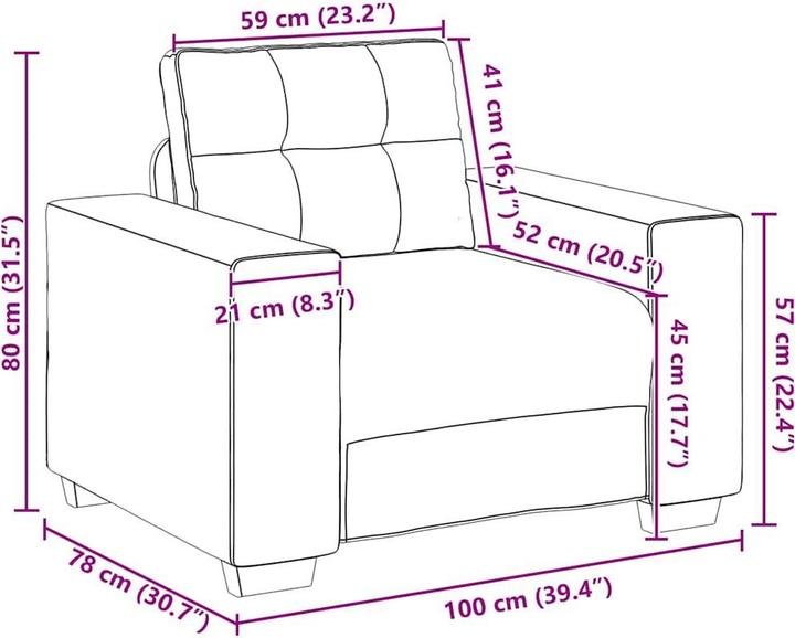 Immagine prodotto vidaXL Sessel
