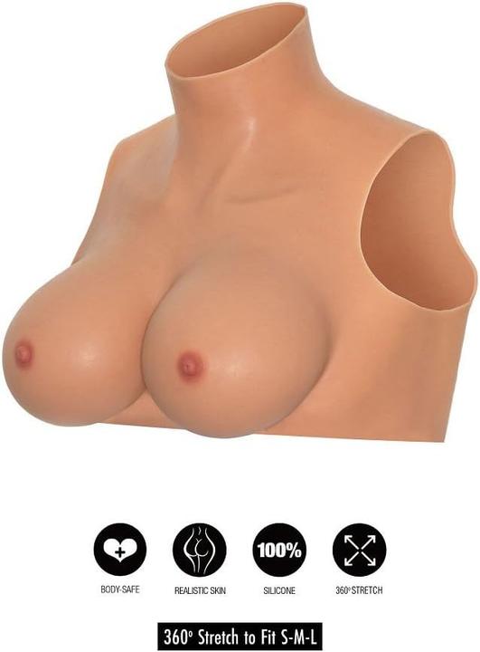 Produktbild Hidden Desire Wearable Breasts Crop Top E Cup