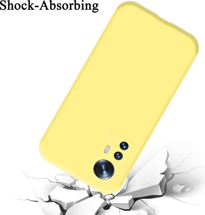 Actual product image Cadorabo TPU Liquid Silicone Case Cover for Xiaomi 12 / 12X (Xiaomi 12X)