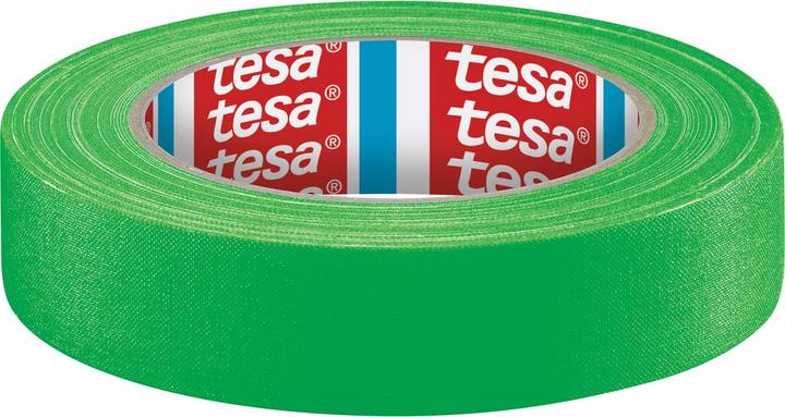 Produktbild tesa Gewebeband Neon-Gruen 25m:19mm (19 mm)