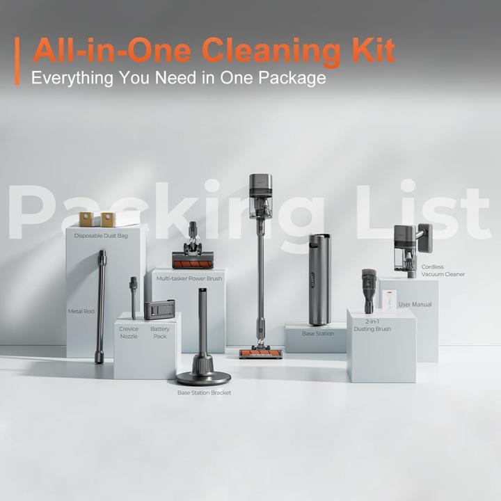 Produktbild Uwant V100 Cordless Vacuum Cleaner - Gray