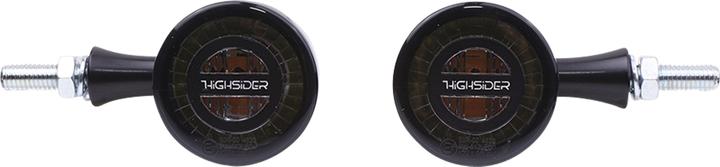 Image du produit Highsider LED clignotants/feu de position ROCKET BULLET noir foncé verre