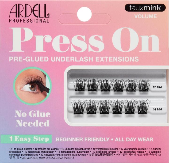Actual product image Ardell Press On Faux Mink Volume 12 Stk (Artificial eyelashes)
