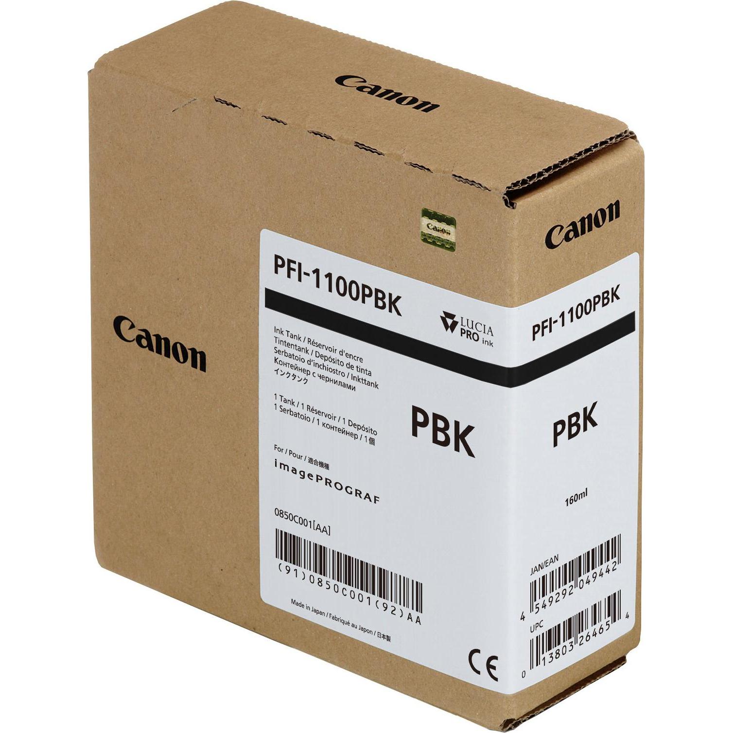 Thumbnail - Canon, Druckerpatrone, Pfi-1100bk (BK)
