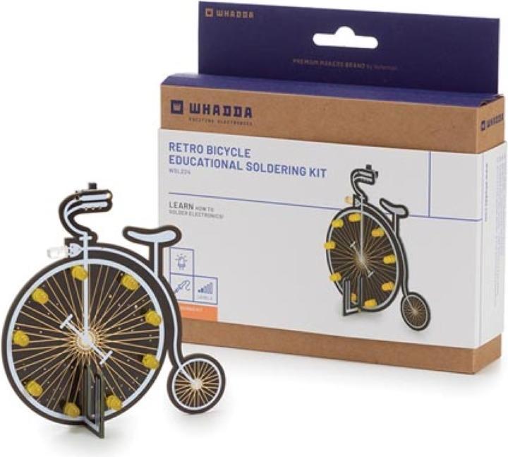 Immagine prodotto Whadda Bicicletta dal design retrò - kit per imparare a saldare