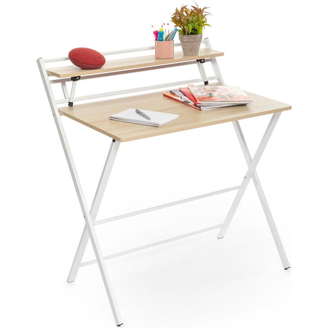 Thumbnail - InnovaGoods, Schreibtisch, Klabarer Schreibtisch mit Ablage Tablezy