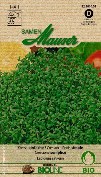 Actual product image Samen Mauser Bud organic cress (Herb seeds)