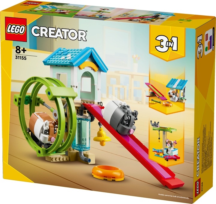 Immagine prodotto LEGO Ruota del criceto creatore (31155, LEGO Creator 3-in-1)