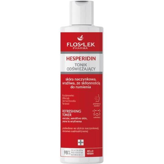Floslek, Bodylotion, Pharma Hesperidin Tonik odświeżający - skóra naczynkowa,wrażliwa ze skłonnością do rumienia (Körper...