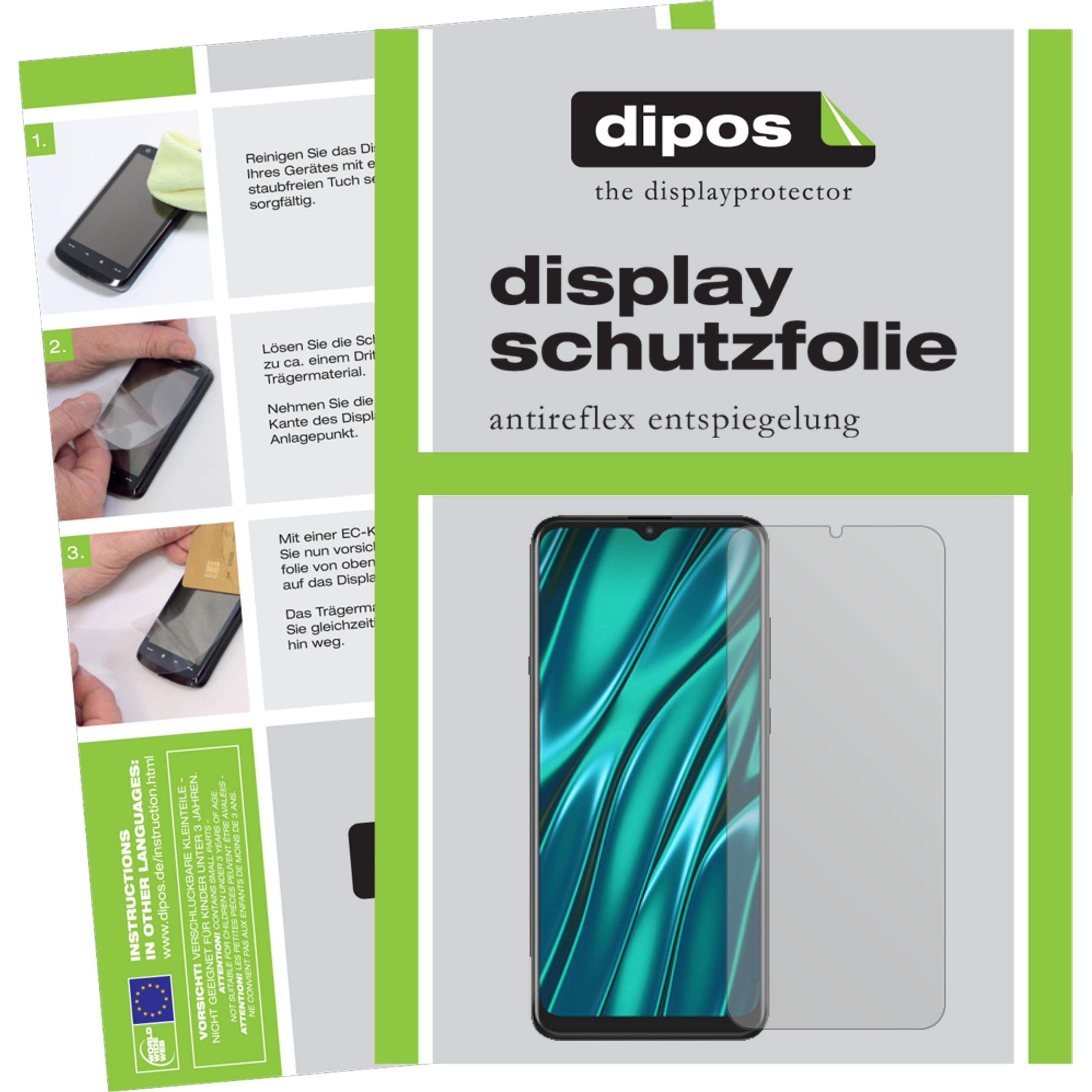 Dipos Displayschutzfolie Antireflex (5 Stück, Cubot King Kong 6), Smartphone Schutzfolie, Transparent