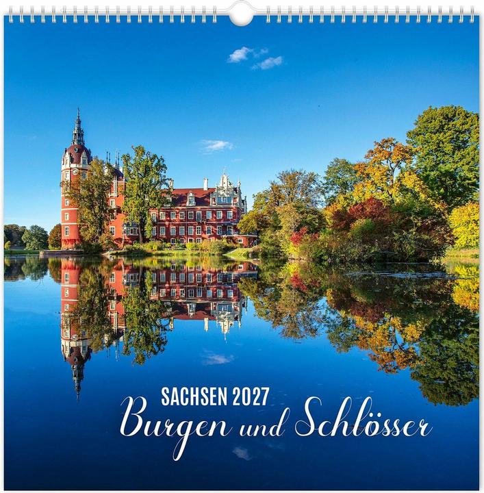 Produktbild Kalender Burgen und Schlösser Sachsen 2027