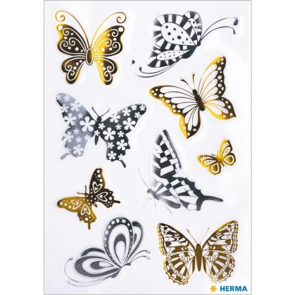 Produktbild HERMA Sticker Schmetterlinge
