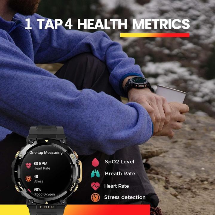 Actual product image Amazfit T-Rex 2 (47.10 mm)