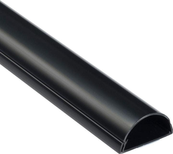 Actual product image D Line D-LINE Trunking Kit 50x25 1x 1.0m Black (Duct, 100 cm)