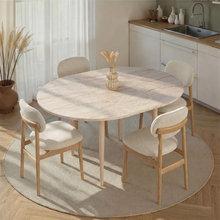 Image du produit Skye Decor Viona Extendable Dining Table (100 x 100 x 75 cm)
